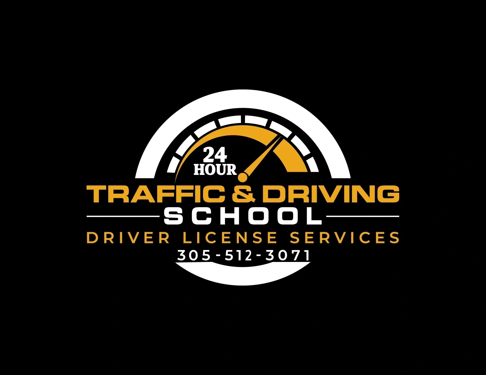 Driving lesson in progress