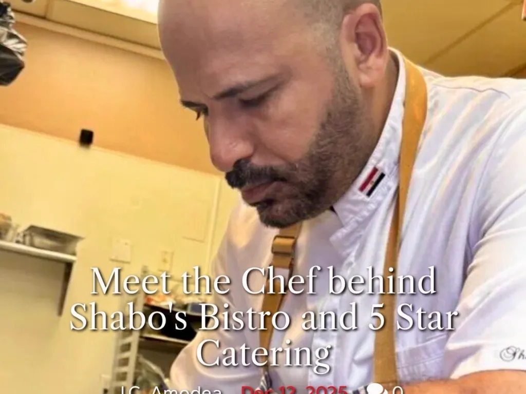 Holiday catering by Chef Shabo