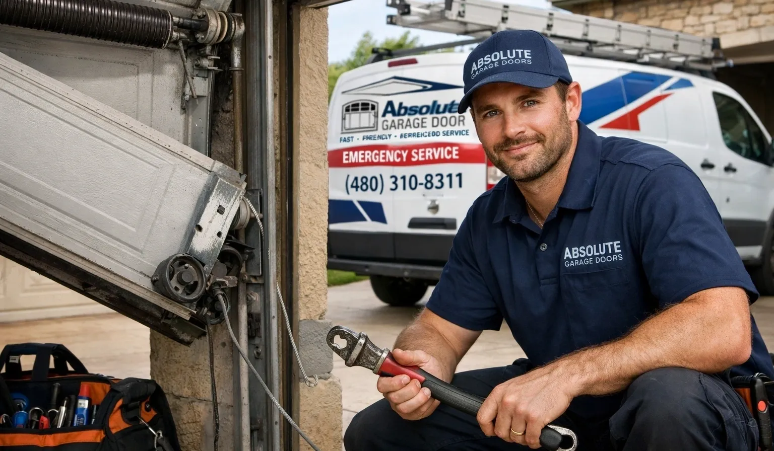 Emergency garage door service 24/7