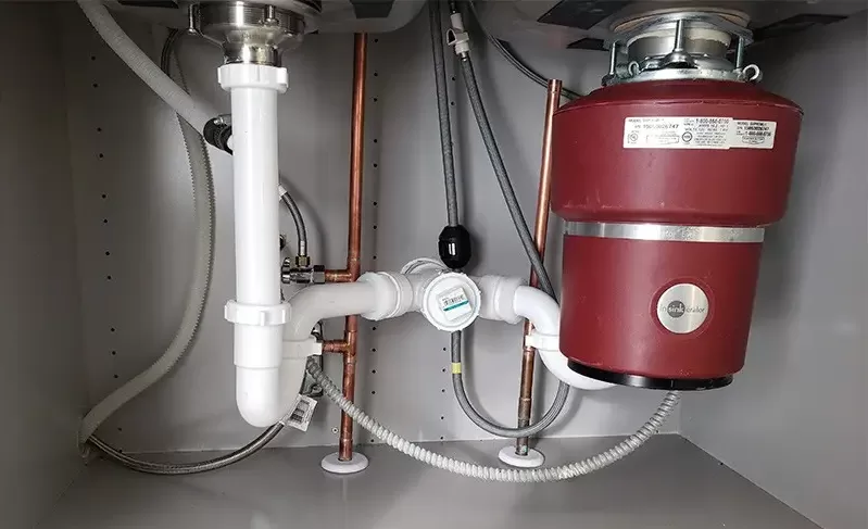 Garbage disposal installation