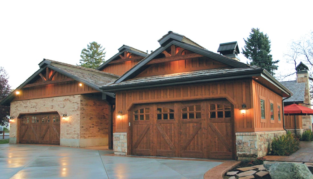 Premium garage door by Adams Door Des Moines