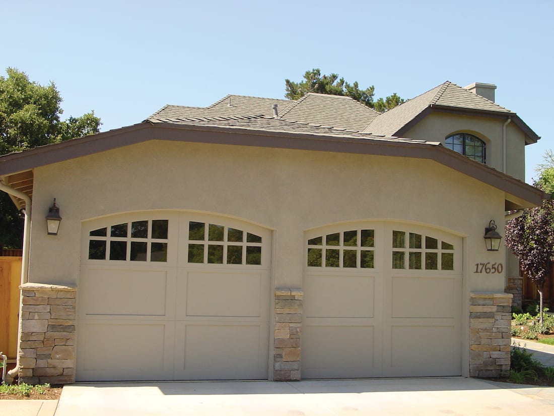 Premium carriage house garage doors