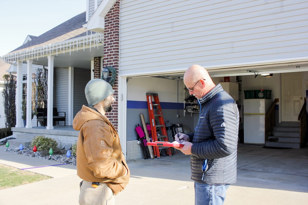 Garage door repair service Des Moines