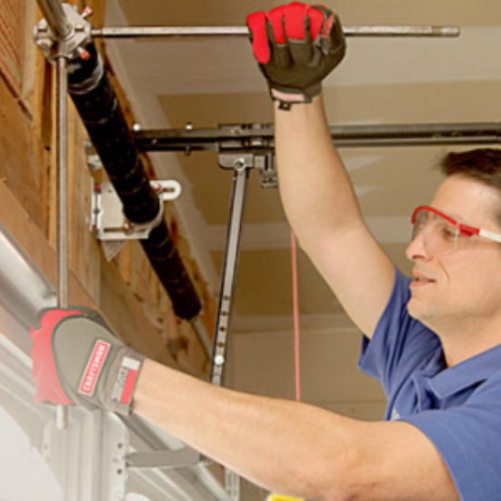 Garage door repair technician