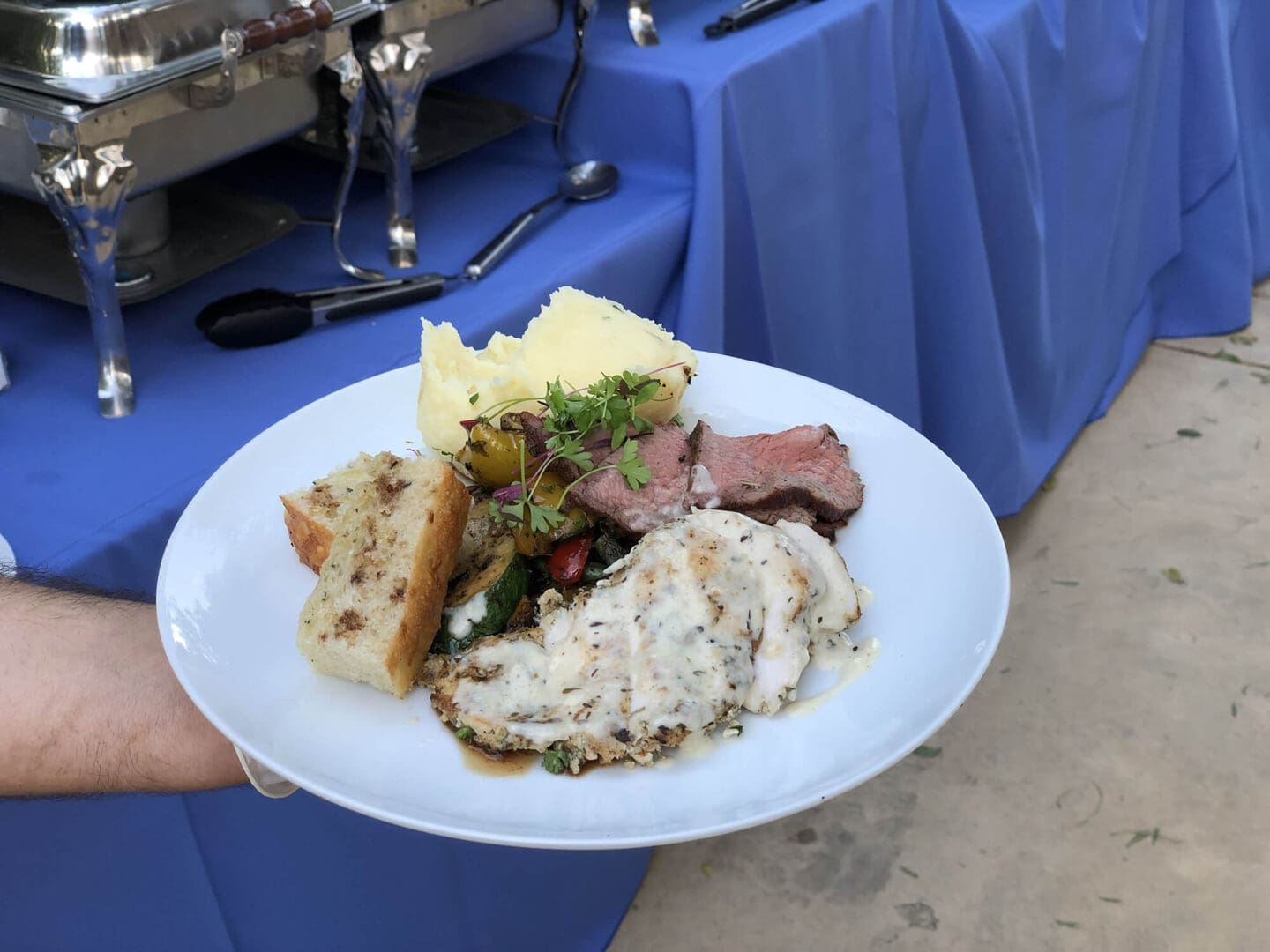 Chicken cilantro dish