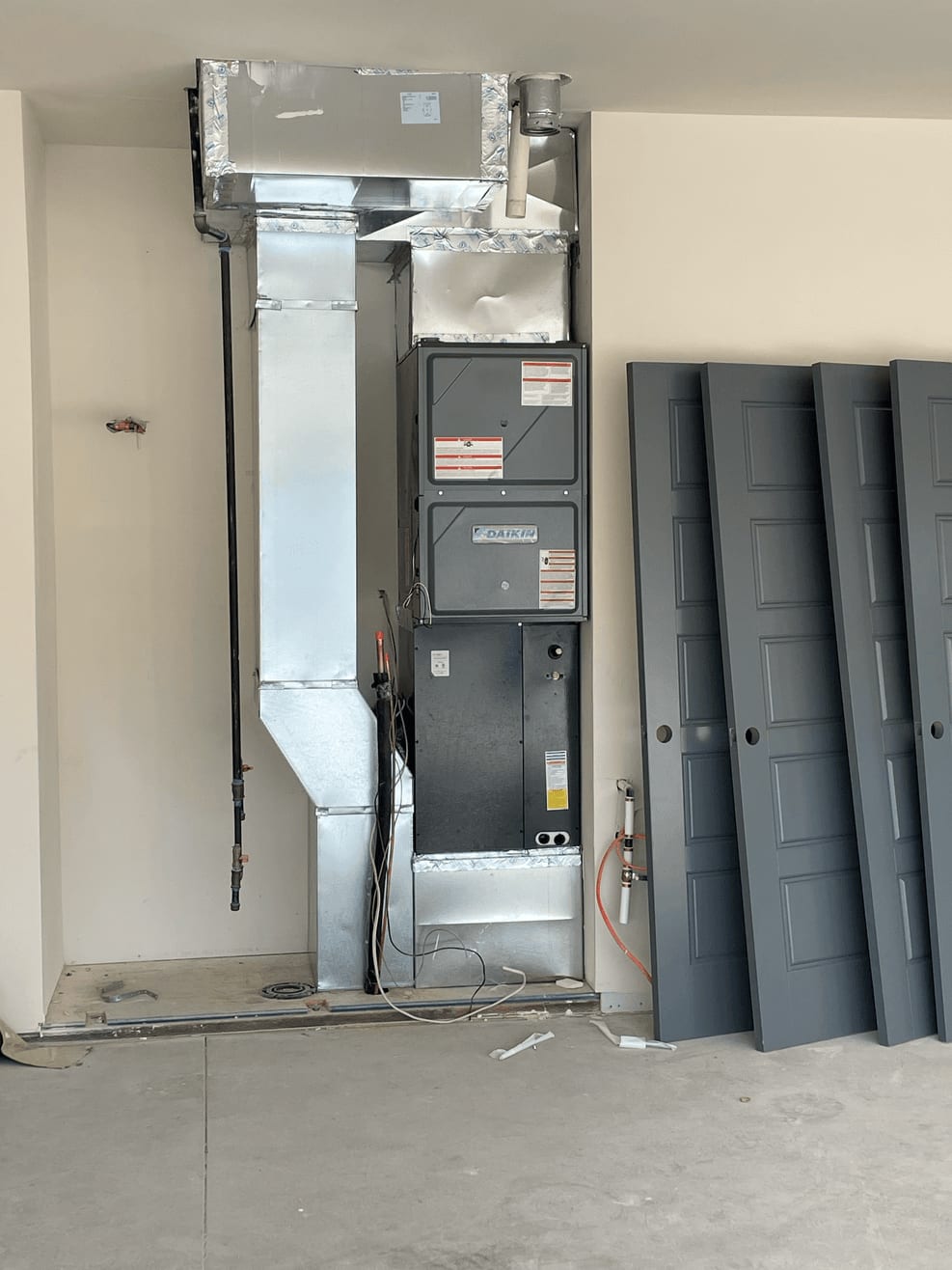 New construction HVAC