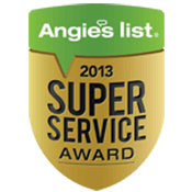 2013 Angie's List Super Service Award