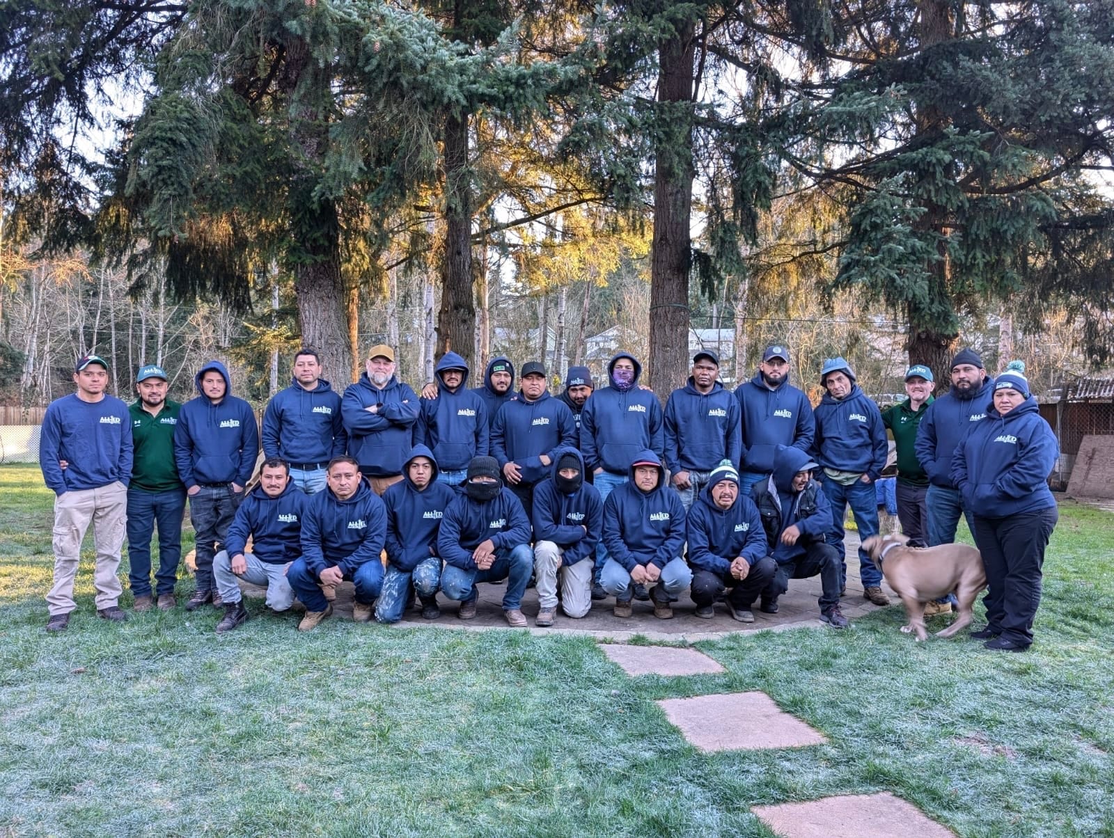 Allied Roofing team at work in Federal Way WA