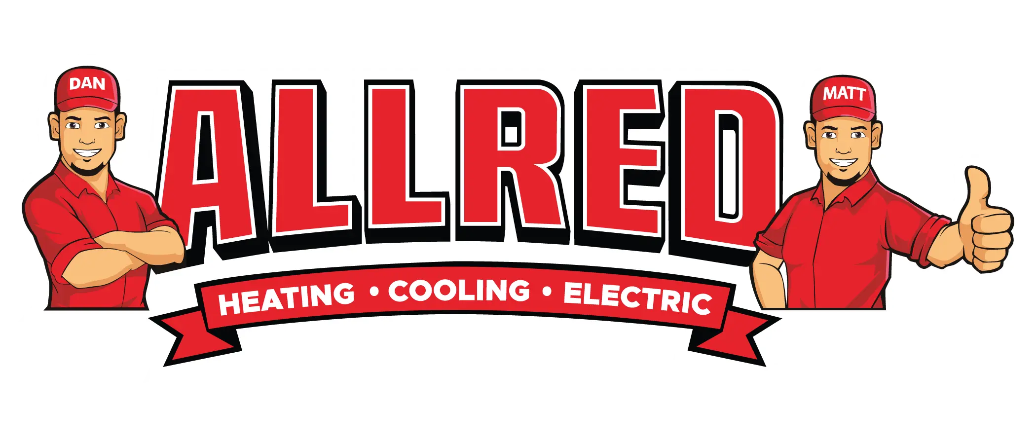 Allred HVAC professionals at work