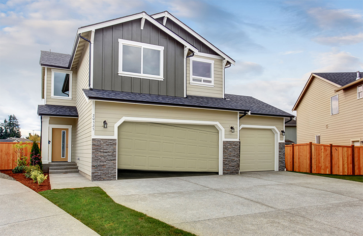 Professional garage door installation by Alvaro's