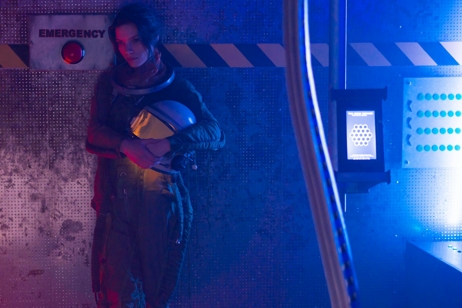 HVAC professional at work