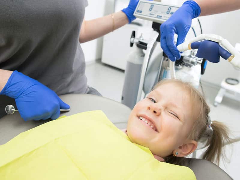 Pediatric dental care