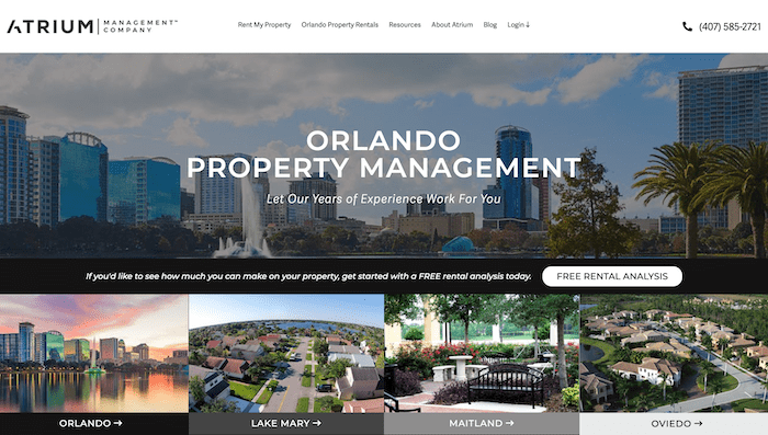 Atrium Property Management Orlando