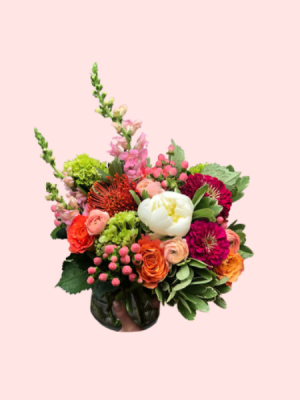 Summer Florist's Choice arrangement