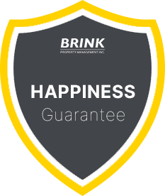Happiness guarantee badge