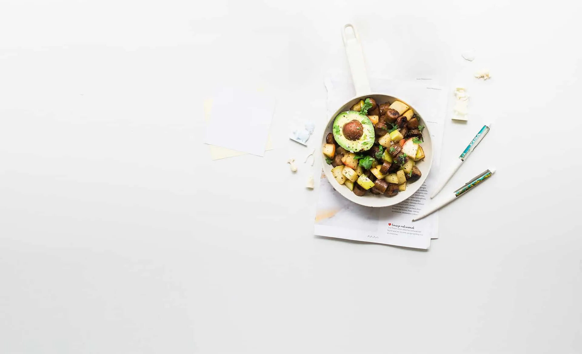 Elegant catering setup