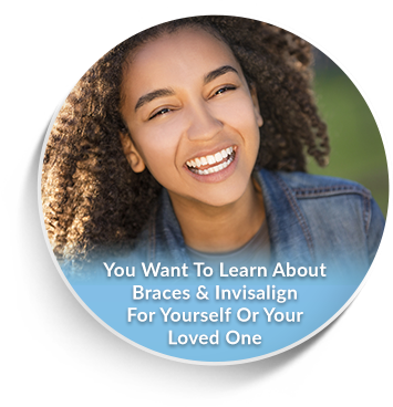 Happy orthodontic patient