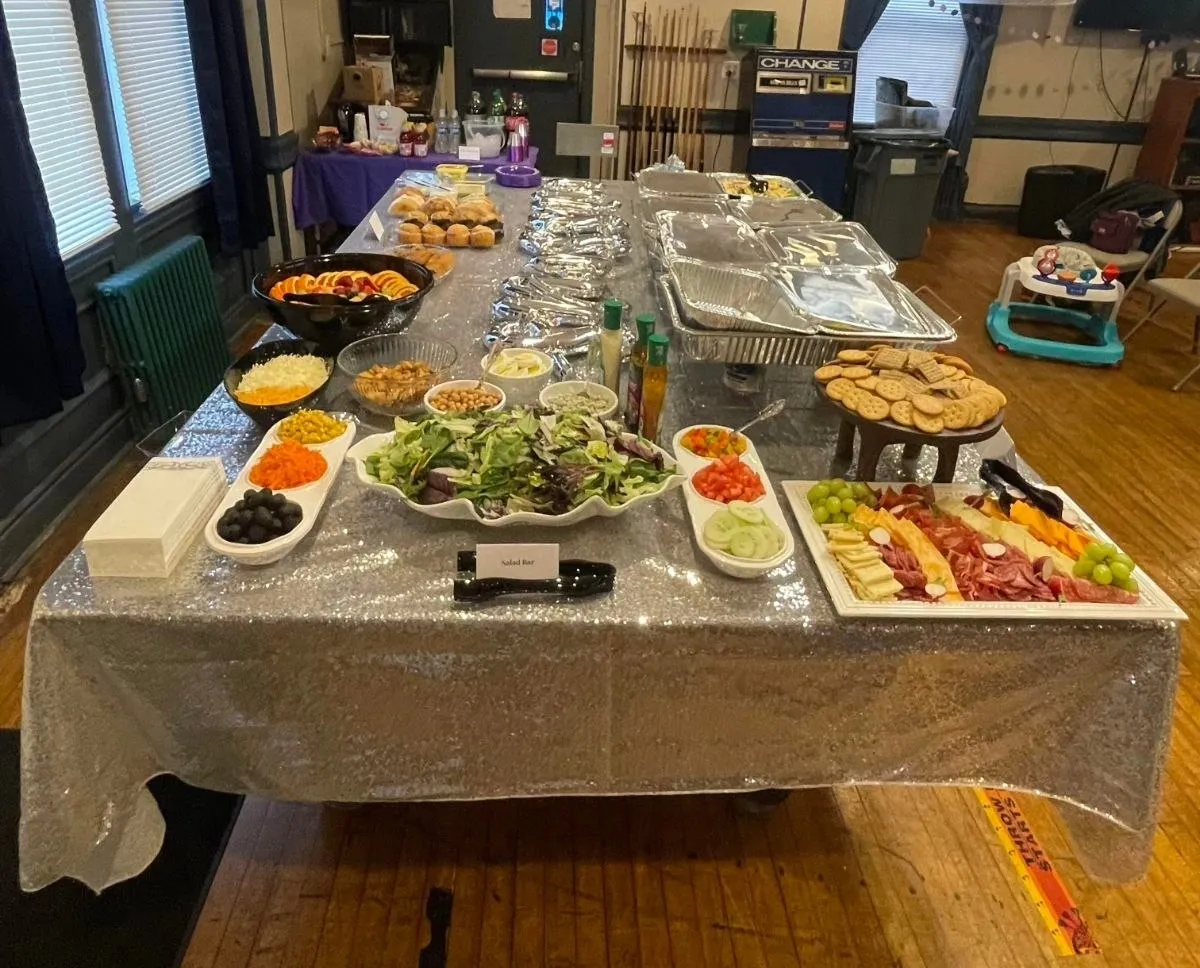 Event catering display