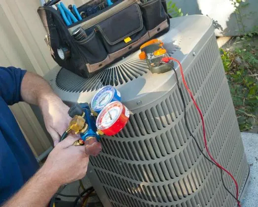 HVAC service work