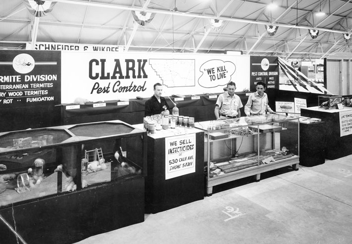 California neighborhood served by Clark Pest Control