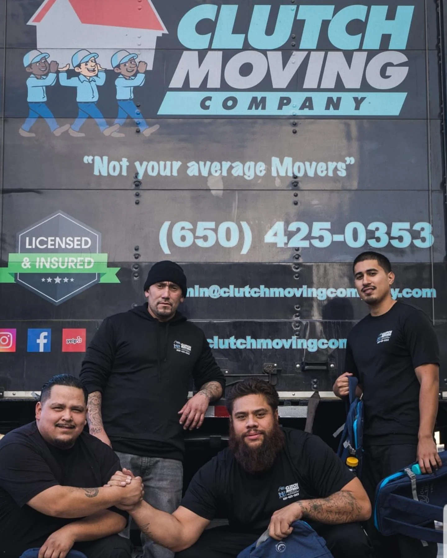 Clutch Moving team at work