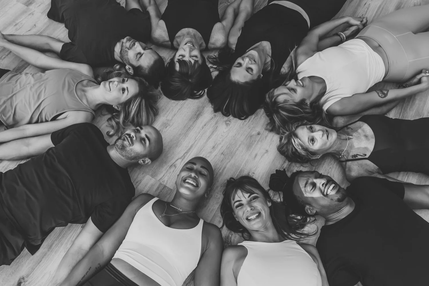 Yoga practice at Cocoon Studio