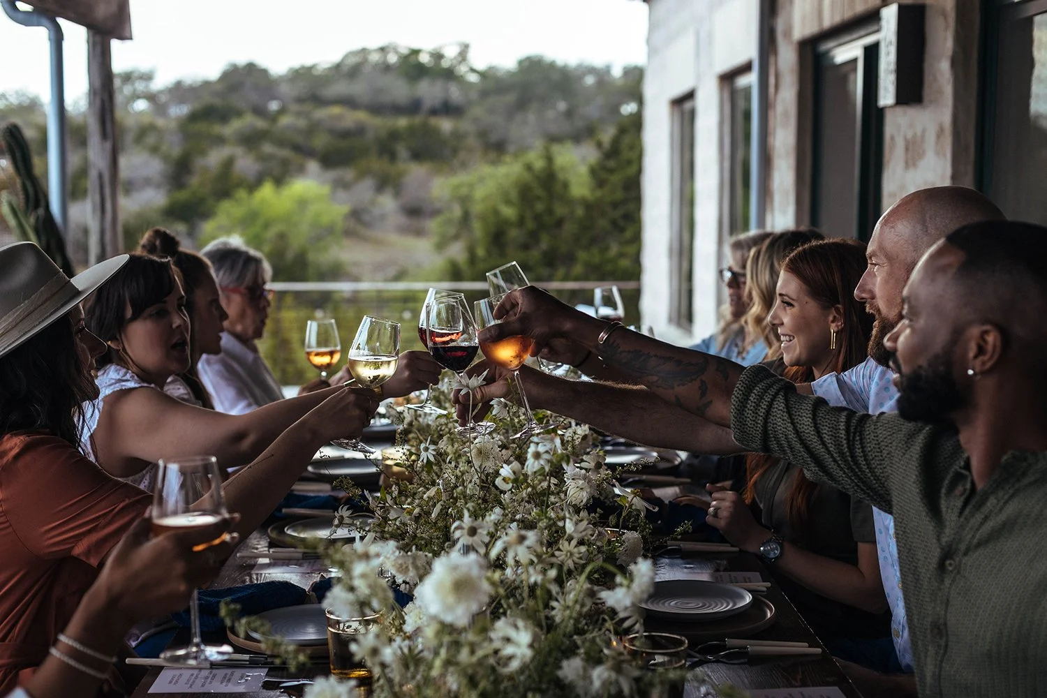 Contigo Catering event setup