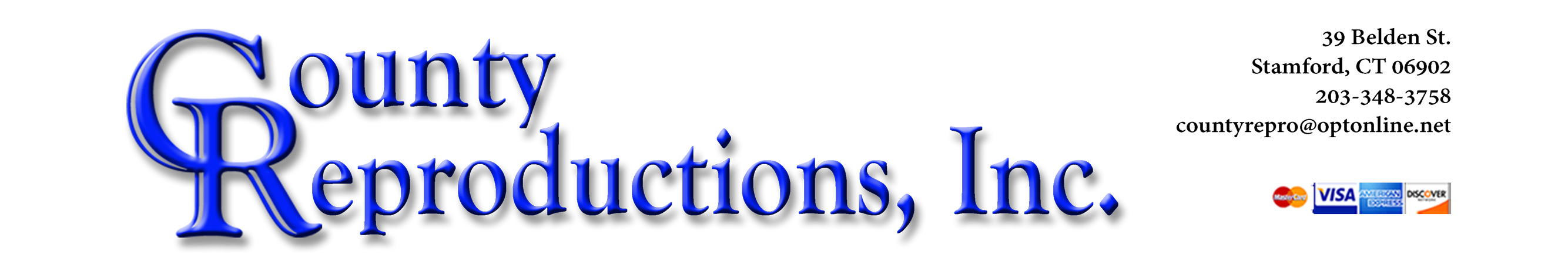 County Reproductions wide format printing