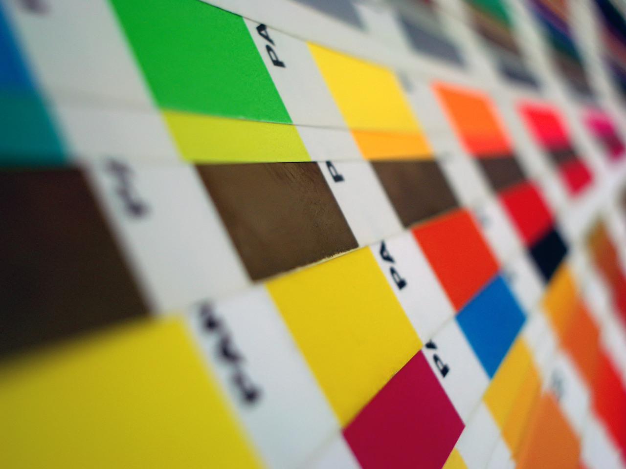 Color printing background