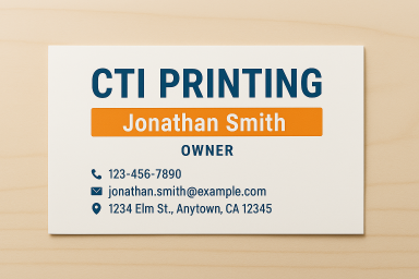 Business card printing Sarasota FL