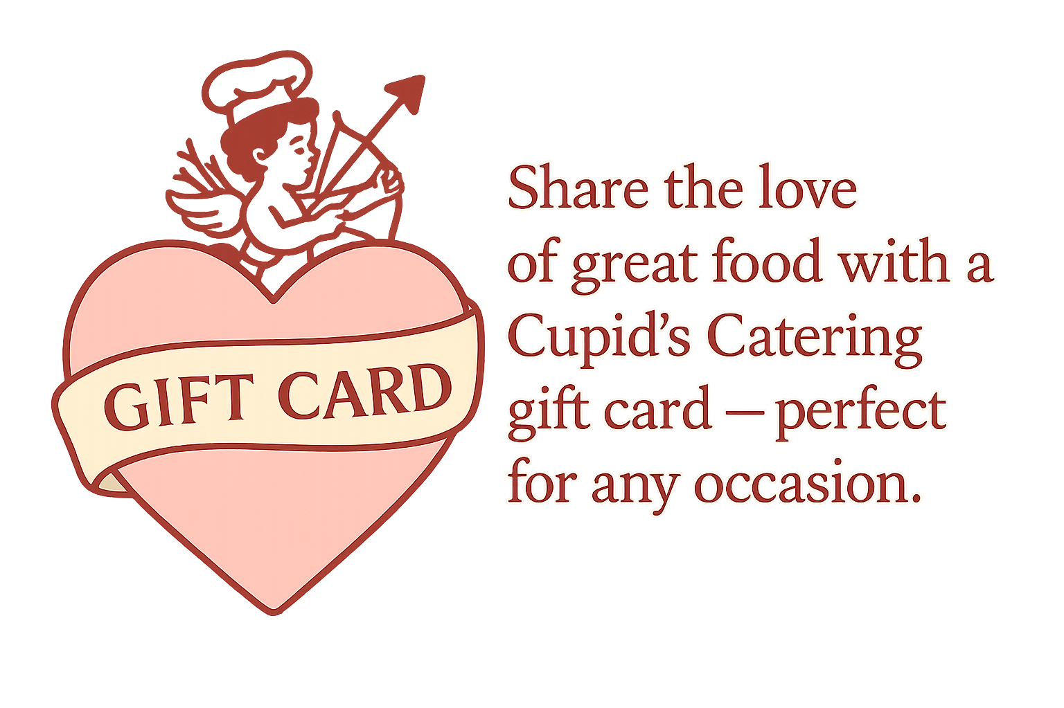 Beautiful catering presentation