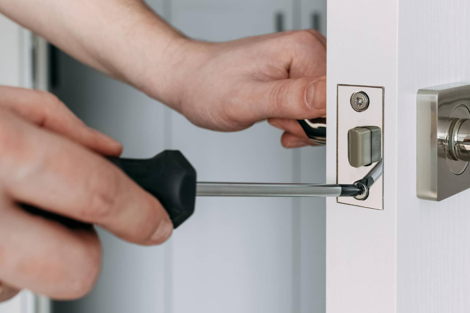 Deadbolt installation