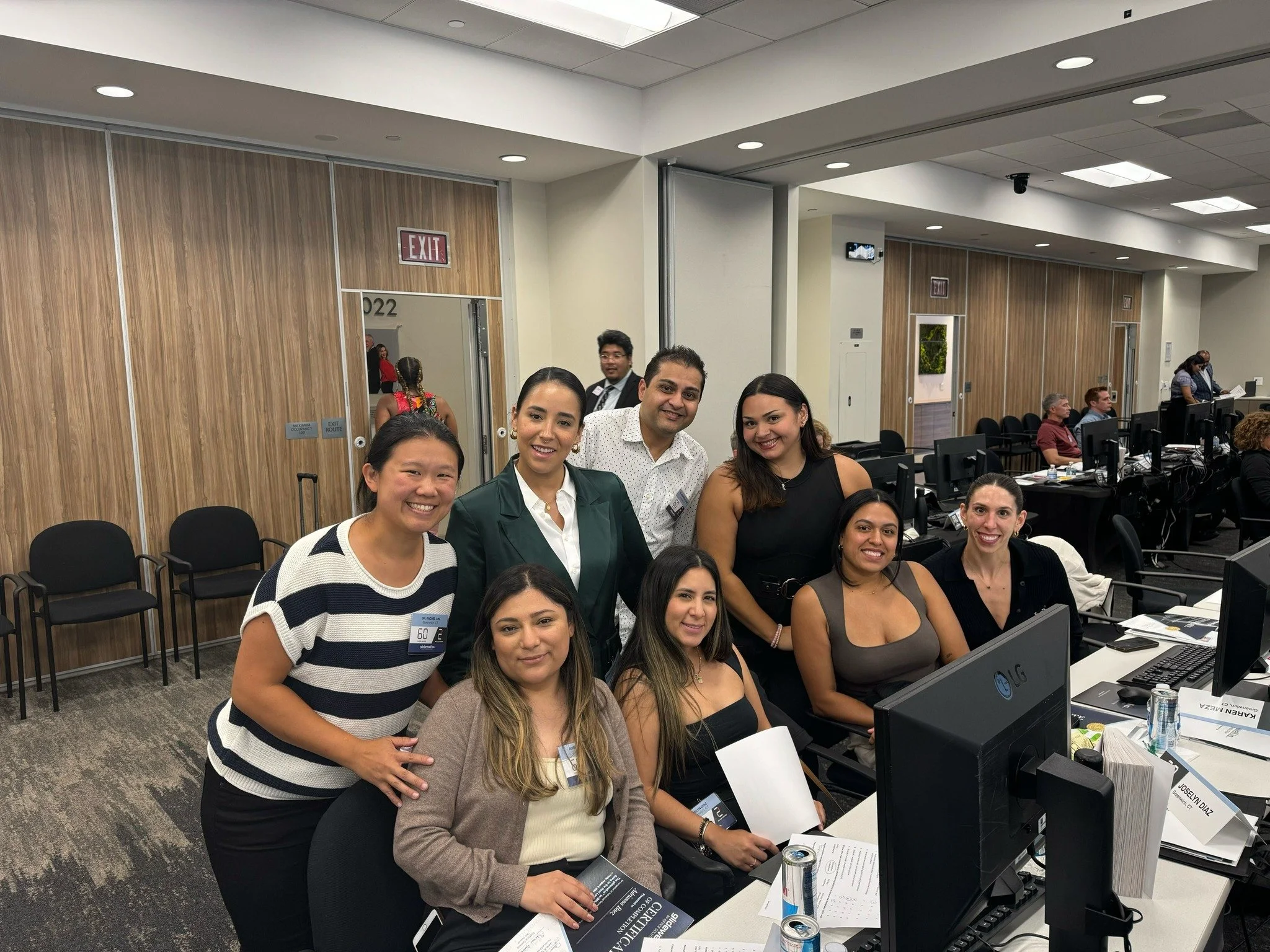 Dearfield team at training