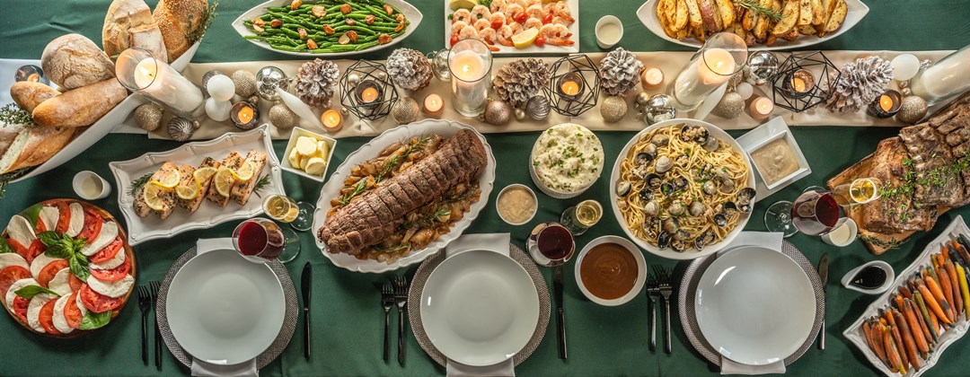 Elegant catering spread