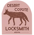 Desert Coyote Locksmith Logo