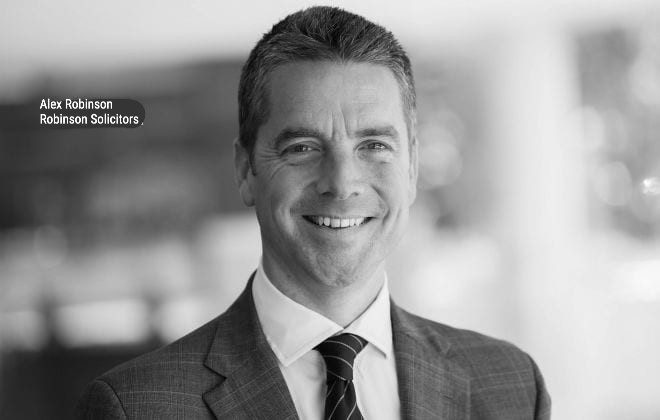 Alex Robinson, ranked lawyer