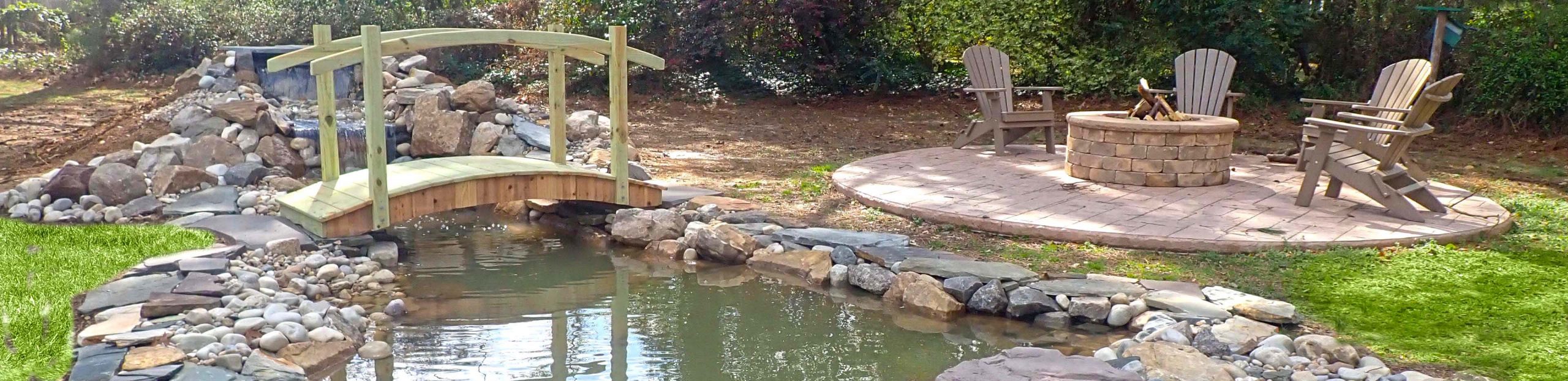 Dr. Dan's Landscaping water feature Virginia Beach