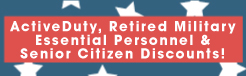 Active Duty Military Friendly