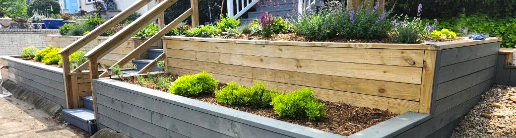 Retaining Walls and Planter Boxes