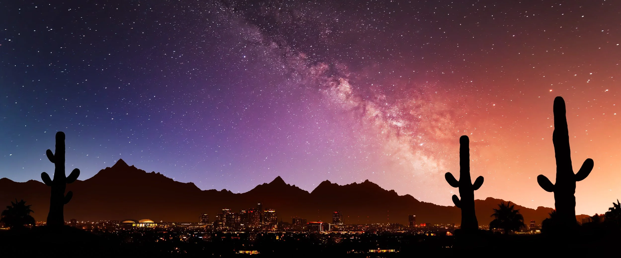 Tucson night sky