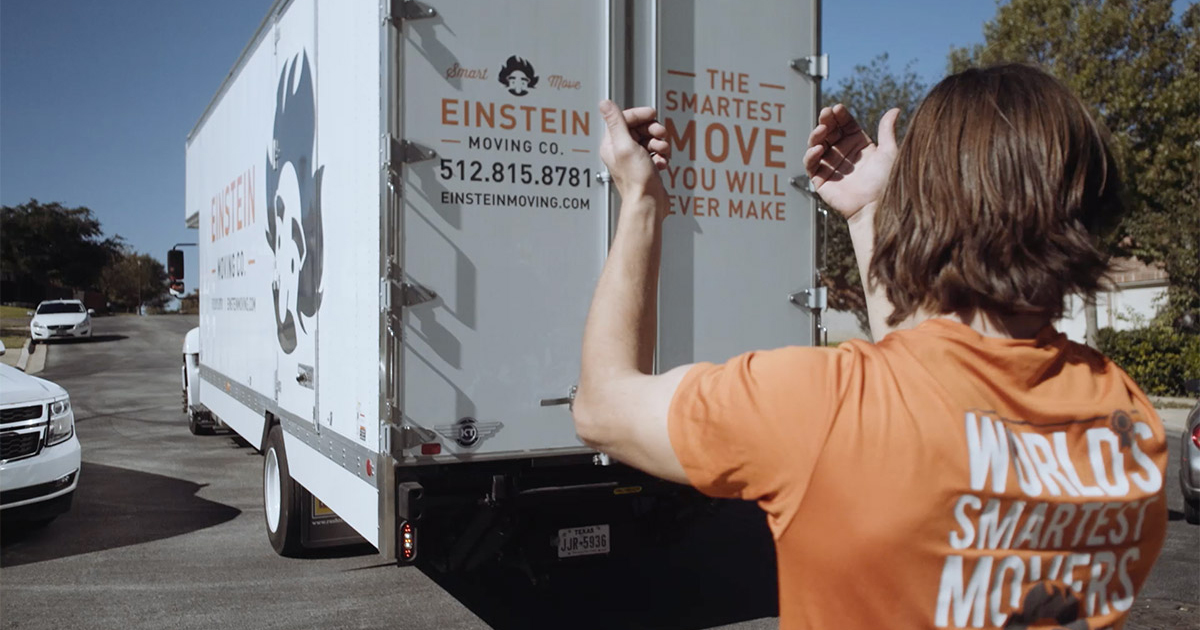 Professional movers from Einstein Moving