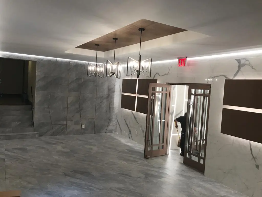 Completed electrical installation