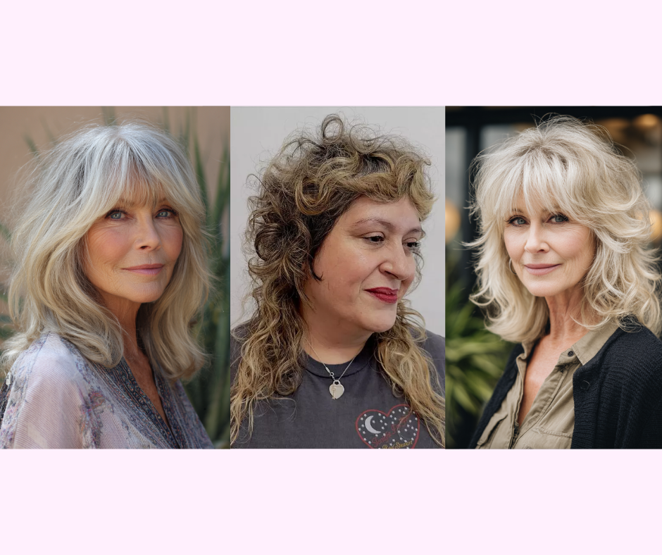 Shag hairstyles over 60