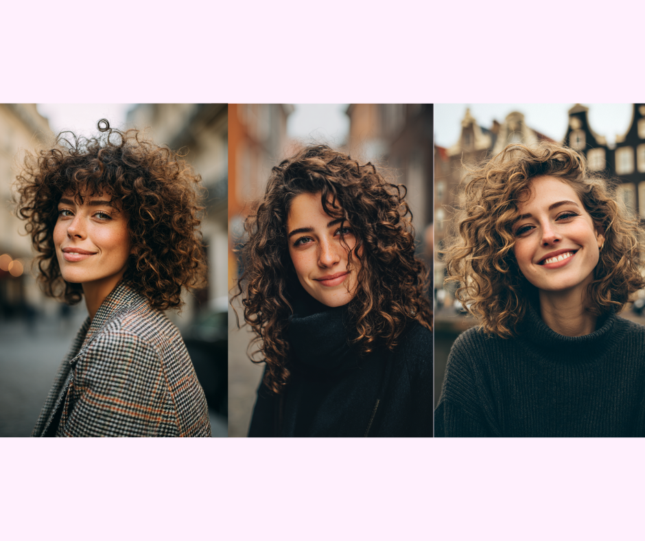 Curly hair color ideas