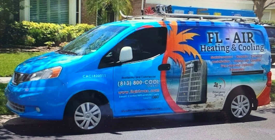 FL-Air HVAC service van