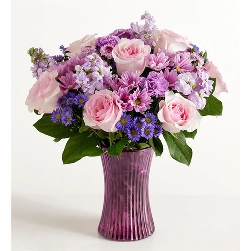 Romantic flower arrangements