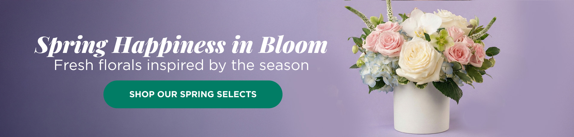 Spring flower arrangements