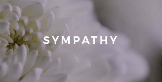 Sympathy flowers