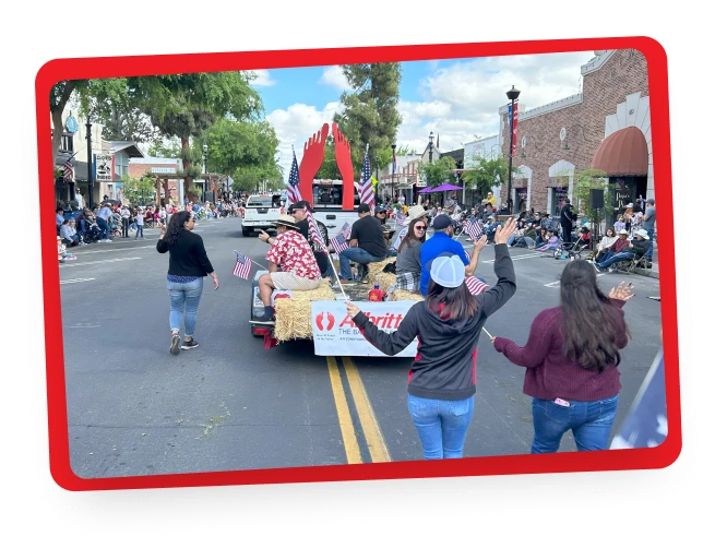 Community parade event