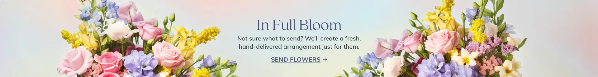 Colorful pastel bouquet - Garcia's Flower Shop Stamford